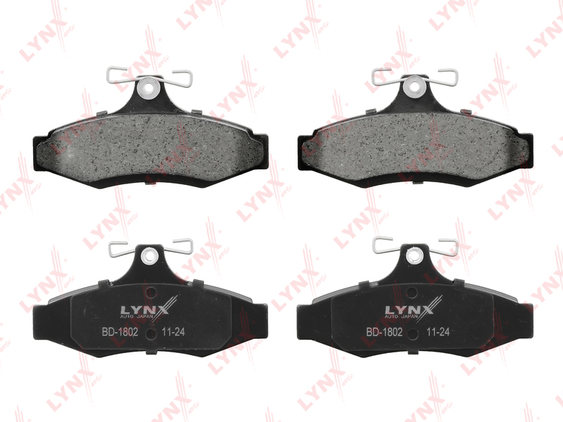 Колодки тормозные "LYNX" задние дисковые DAEWOO/OPEL/CHEVROLET BD-1802