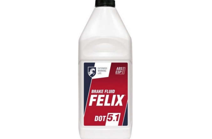Тормозная жидкость "FELIX" DOT 5.1 1л