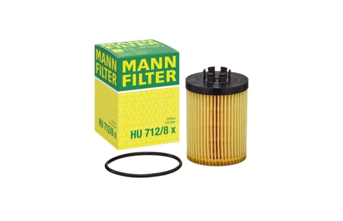 Фильтр масляный "MANN FILTER" OPEL ASTRA/CORSA HU712/8X