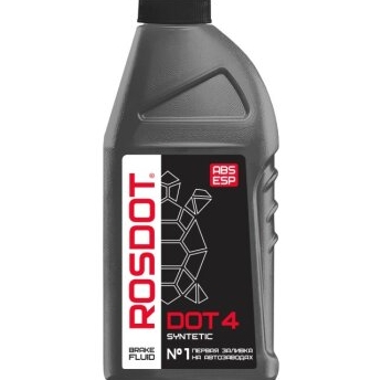 Тормозная жидкость "ROSDOT" DOT4 455г