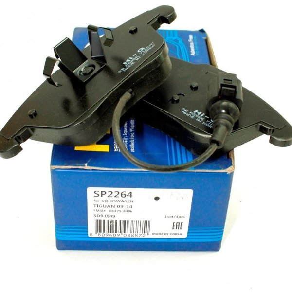 Колодки тормозные "SANGSIN" передние AUDI Q3/VW SP2264