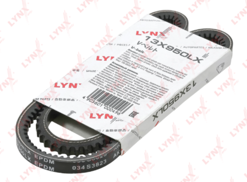 Ремень приводной "LYNX" клиновой 13X950LX