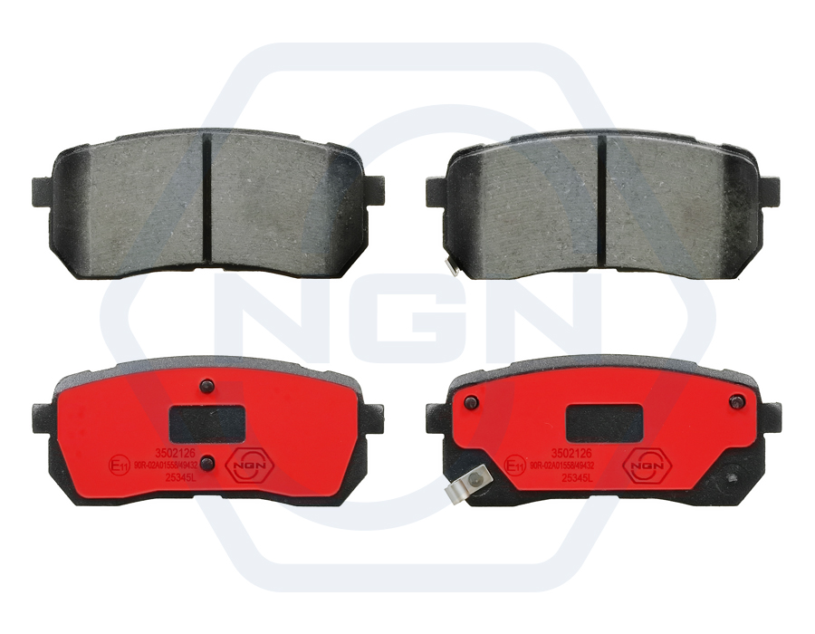 Колодки тормозные "NGN" задние дисковые керамические HAVAL/HYUNDAI/KIA 3502126