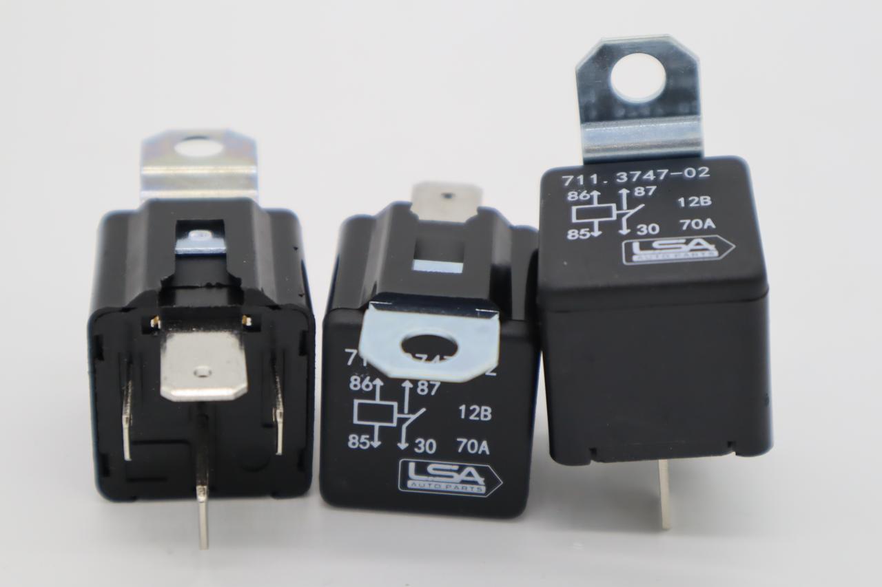 Реле силовое "ILSA" 4-ти контактное 12V 70А 2110/2170 IS0333