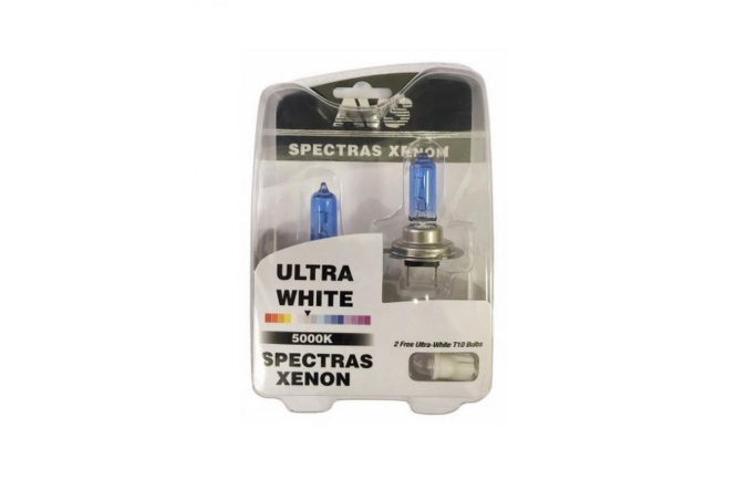 Лампа подсветки "AVS" галогенная (2шт) SPECTRAS XENON H11 12V 75W 5000K A07247S