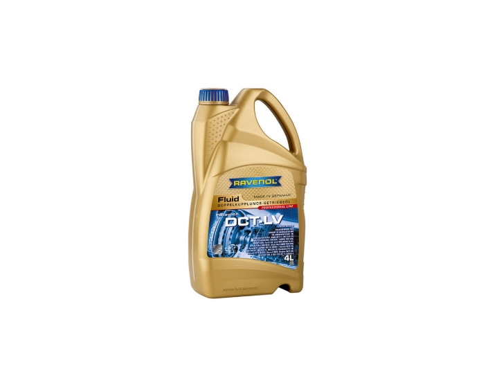 Масло трансмиссионное "RAVENOL" синтетическое DCT-DSG LV 4л