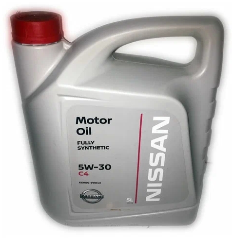 Масло моторное "NISSAN" синтетическое SM/CF C4 5W-30 5л