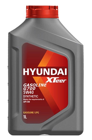 Масло моторное "HYUNDAI XTEER" синтетическое G700 SP 5W-40 1л