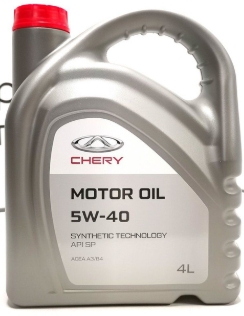 Масло моторное "CHERY" синтетическое SN/CF A3/B4 5W-40 4л