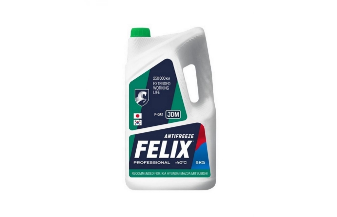 Антифриз "FELIX" jdm G12++ -40 зеленый 5кг