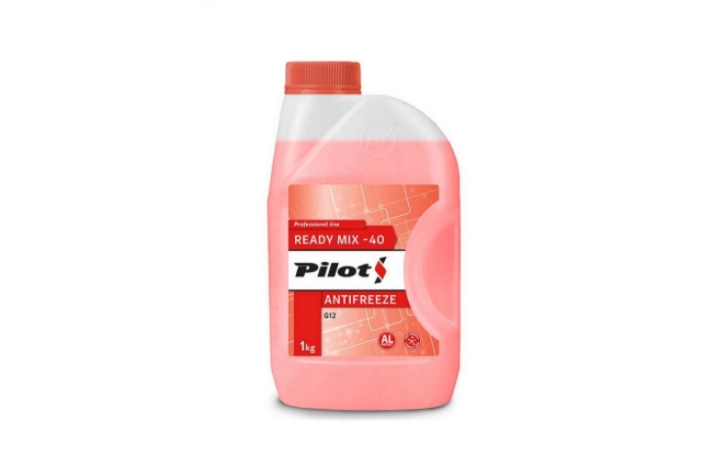 Антифриз "PILOTS" G12 -40 красный 1кг