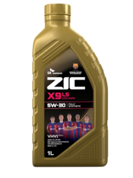 Масло моторное "ZIC" синтетическое X9 LS 5W-30 1л