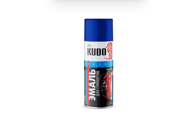Краска для суппортов "KUDO" синяя 520мл аэрозоль