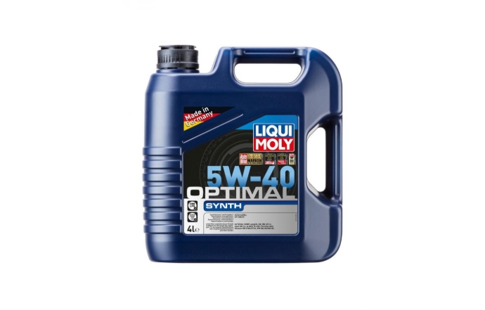 Масло моторное "LIQUI MOLY" синтетическое OPTIMAL SYNTH SN/CF A3/B4 5W-40 4л