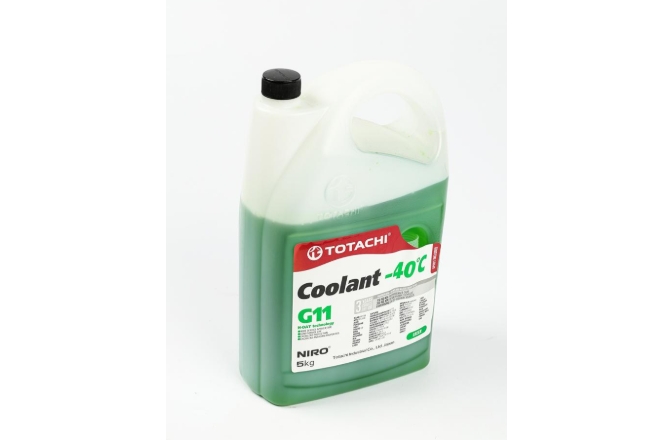 Антифриз "TOTACHI" niro coolant G11 -40 зеленый 5кг