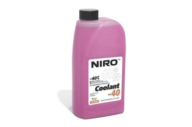Антифриз "TOTACHI" niro coolant G12+ -40 красный 1кг