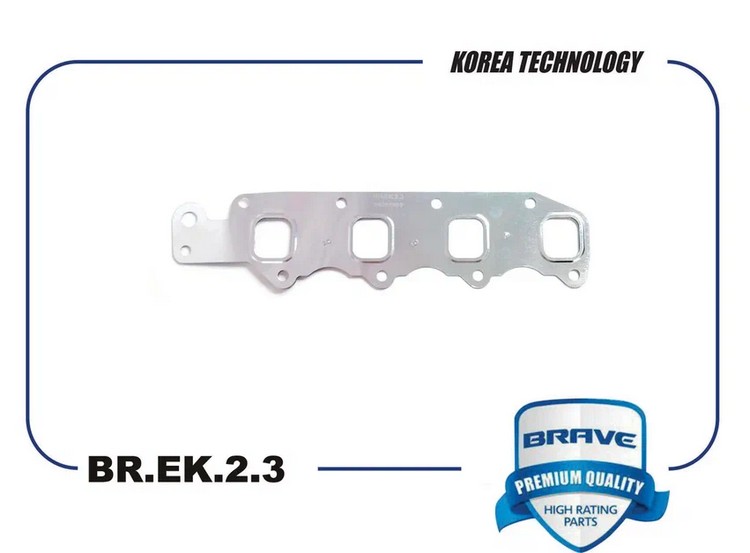 Прокладка выпускного коллектора "BRAVE" OPEL/CHEVROLET BR.EK.2.3