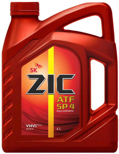 Масло трансмиссионное "ZIC" синтетическое ATF SP4 4л