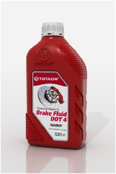 Тормозная жидкость "TOTACHI" NIRO Brake FLuid DOT-4 0.91кг