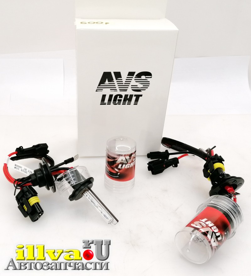 Лампа подсветки "AVS" ксеноновая H7 12V 5000K AVS разъём KET 2 шт. 43356