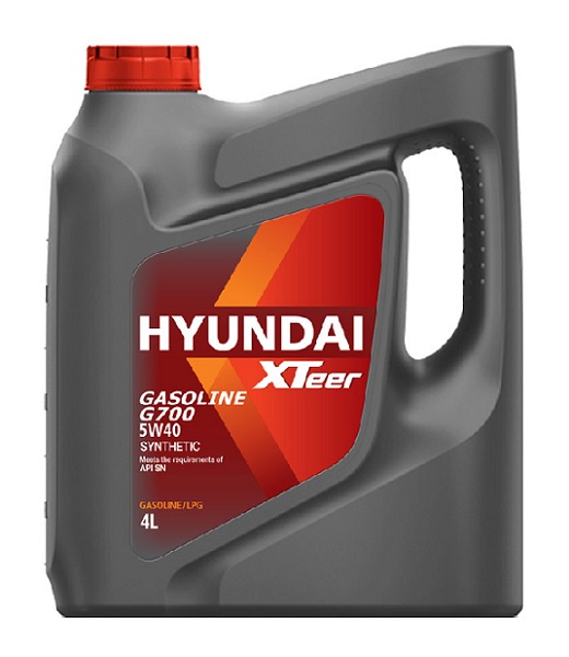 Масло моторное "HYUNDAI XTEER" синтетическое G700 SP 5W-40 4л