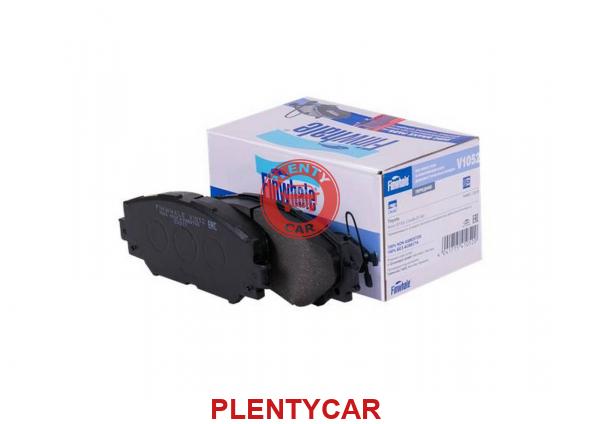 Колодки тормозные "FINWHALE" передние дисковые TOYOTA AURIS/COROLLA V1052