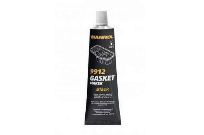 Герметик прокладка "MANNOL" черный GASKET MAKER 85г 9912