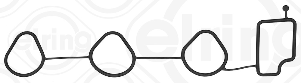 Прокладка впускного коллектора "ELRING" OPEL/CHEVROLET 166210
