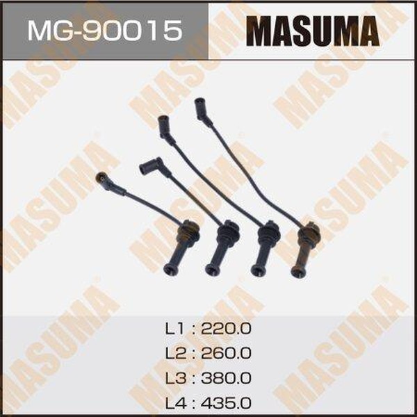 Провода высоковольтные "Masuma" SKODA MG90015