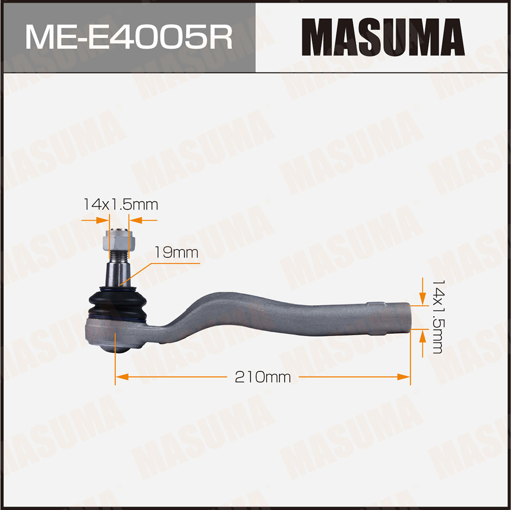 Наконечник рулевой тяги "MASUMA" MERCEDES BENZ ME-E4005R