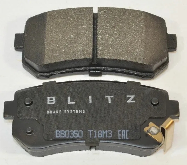 Колодки тормозные "BLITZ" задние дисковые HYUNDAI ACCENT/KIA CEED BB0350