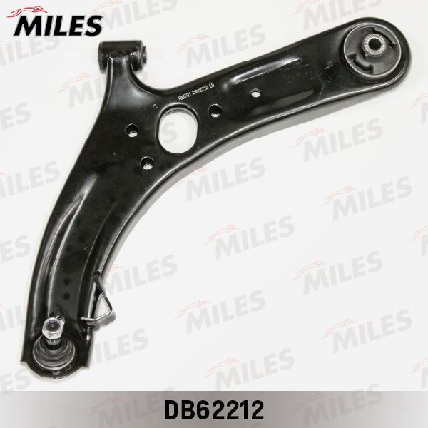 Рычаг подвески "MILES" передней нижний левый  HYUNDAI SOLARIS/KIA RIO DB62212