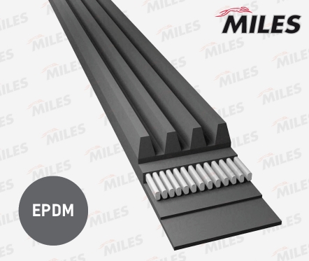 Ремень приводной "MILES" поликлиновый 4PK820