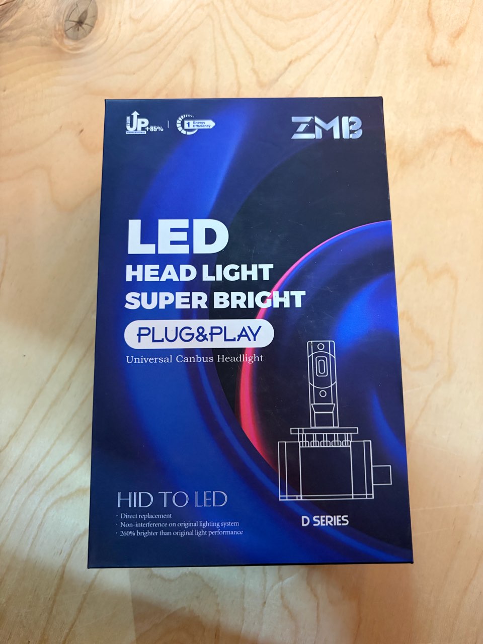 Лампа подсветки "ZMD" светодиодная D2 D2SD2R