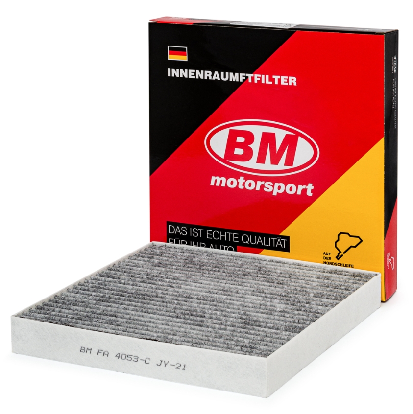 Фильтр салонный "BM-MOTORSPORT" угольный HYUNDAI/KIA K5 FA4053-C