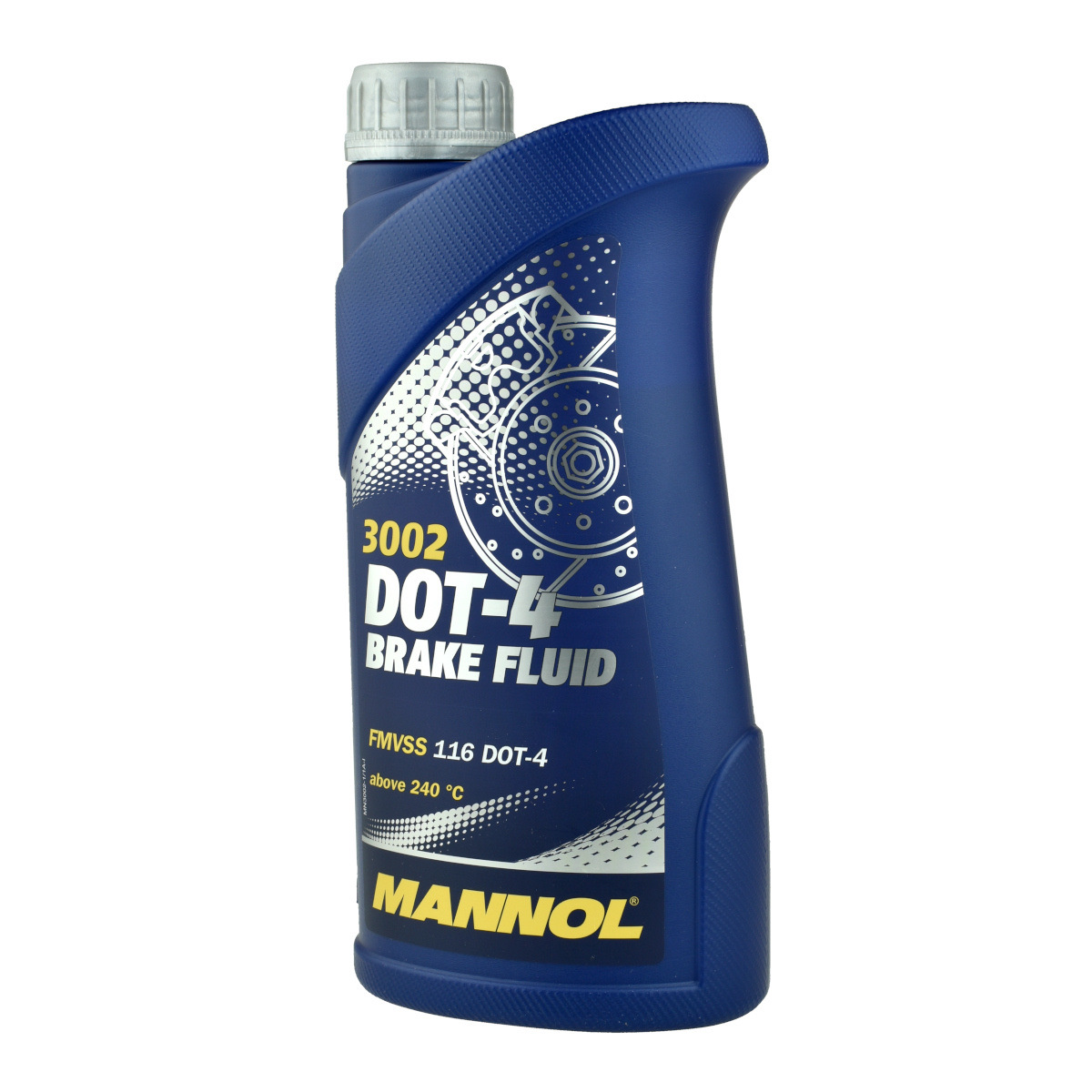 Тормозная жидкость "MANNOL" DOT4 3002 455г