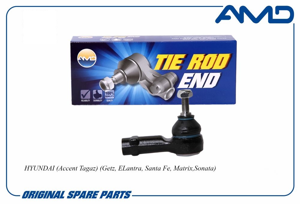 Наконечник рулевой тяги "AMD" прав/лев HYUNDAI Accent Tagaz,Getz,ELantra,Santa Fe/KIA  AMD.TE113