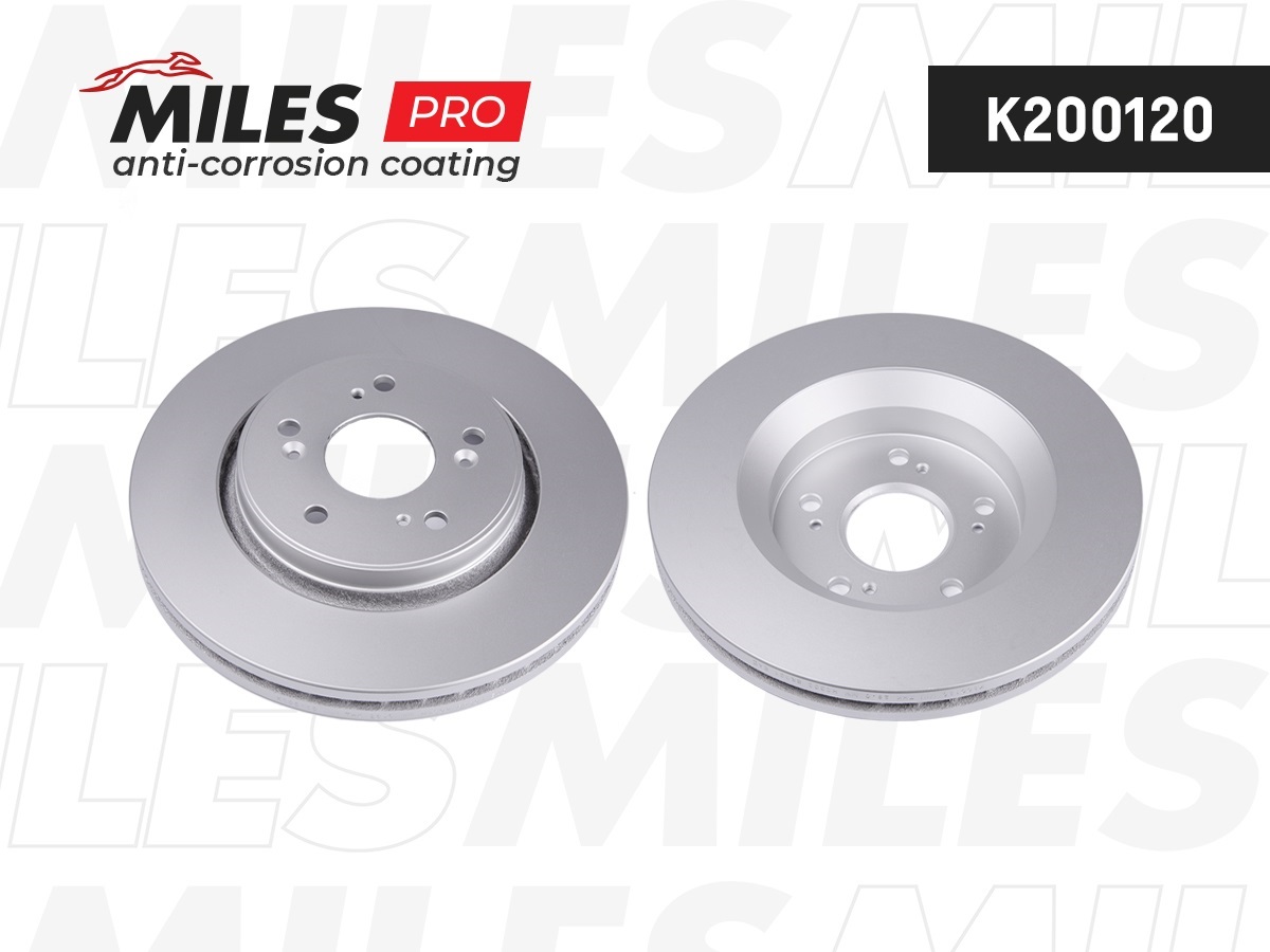 Диск тормозной "MILES" передний HONDA K200120