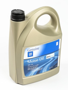 Масло моторное "GENERAL MOTORS" синтетическое DEXOS 2 SM/CF A3/B3/B4/C3 5W-30  5л