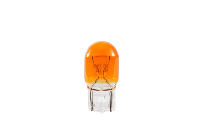 Лампа подсветки "LYNX" 1конт/без цоколя AMBER WY21W 12V 21W L15521Y