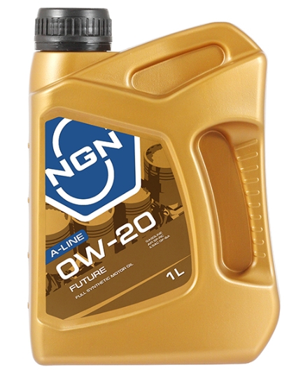 Масло моторное "NGN" синтетическое FUTURE A-LINE SM/CF 0W-20 1л