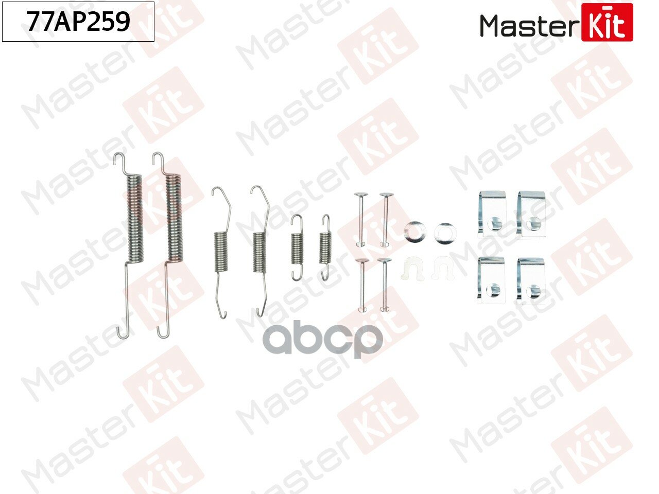 Комплект установочный "MASTER KIT" барабанных колодок HONDA CIVIC 77AP259