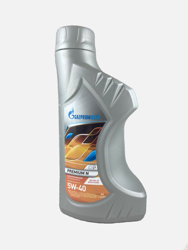 Масло моторное "GAZPROMNEFT" синтетическое Premium SN/CF A3/B4 N 5W-40 1 л
