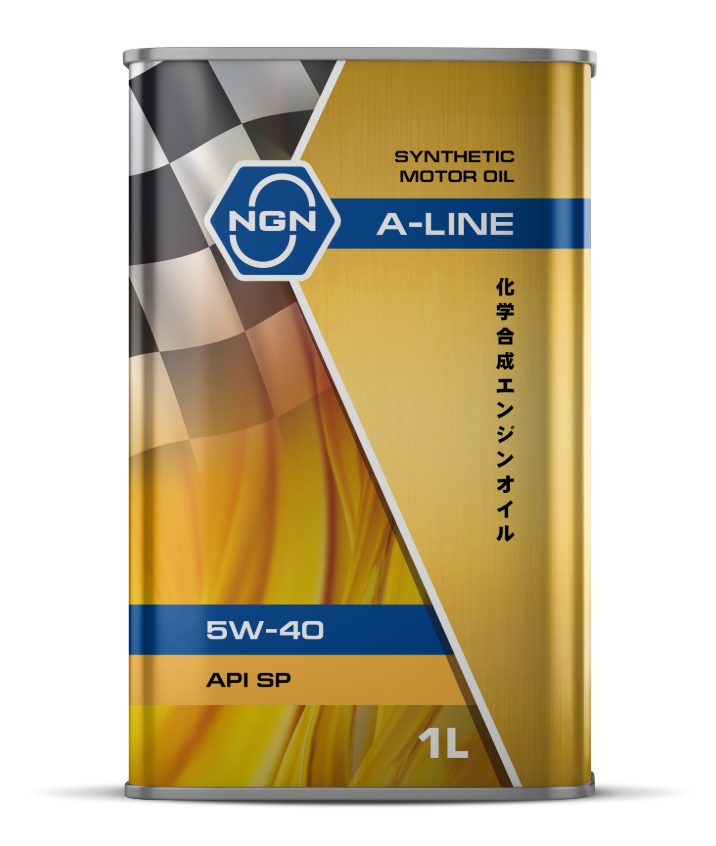 Масло моторное "NGN" синтетическое A-LINE SP 5W-40 1л
