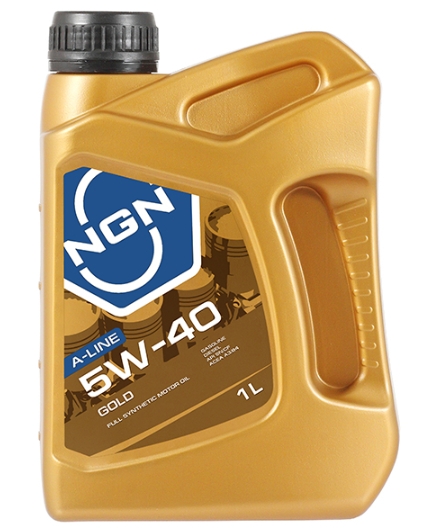 Масло моторное "NGN" синтетическое GOLD A-LINE SN/CF 5W-40 1л
