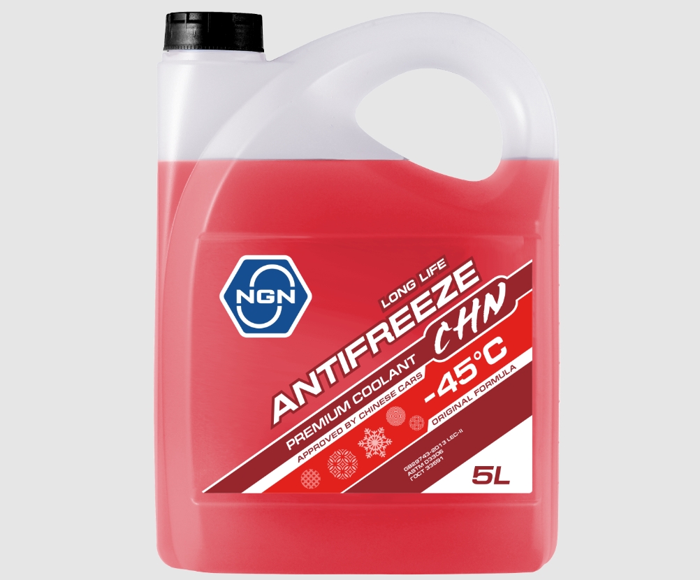 Антифриз "NGN" розовый CHN -45 5л