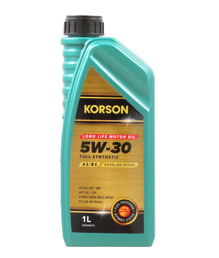 Масло моторное "KORSON" синтетическое A5/B5 5W-30 1л