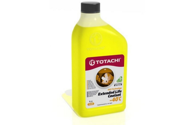 Антифриз "TOTACHI" extended life coolaant -40 желтый 1кг