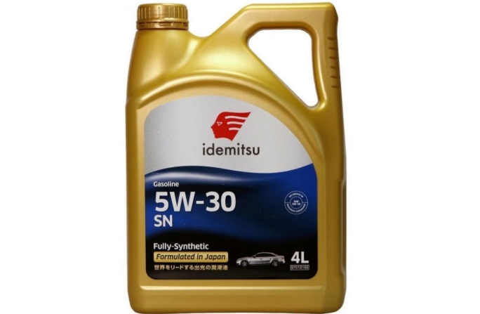 Масло моторное "IDEMITSU" синтетическое SN 5W-30 4л
