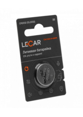 Батарейка "LECAR" (литиевые) LECAR000093106 CR2032